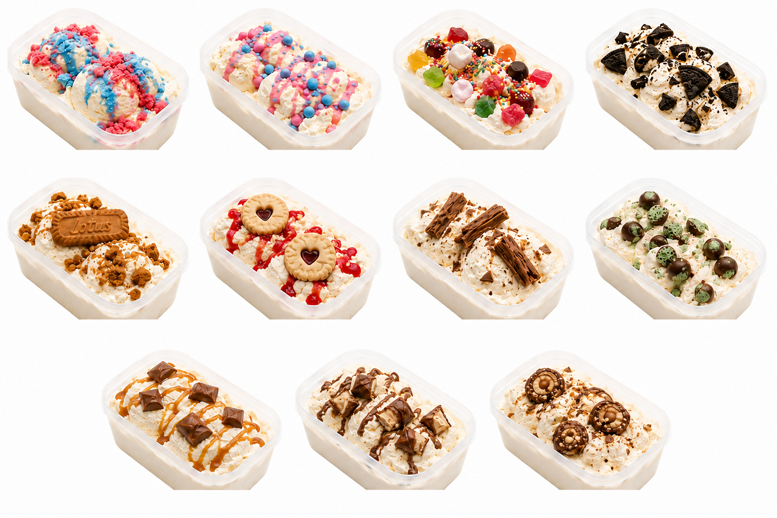 The Cool Catering Company Ice Cream Tubs
